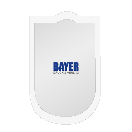 Bierdeckel in Sonderform gestanzt